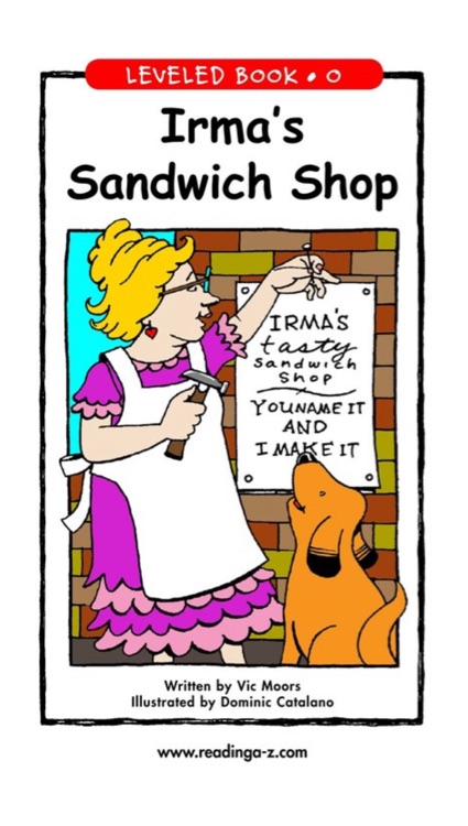 Irma's Sandwich Shop (RAZ O)