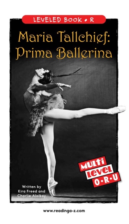 Maria Tallchief: Prima Ballerina (RAZ R)