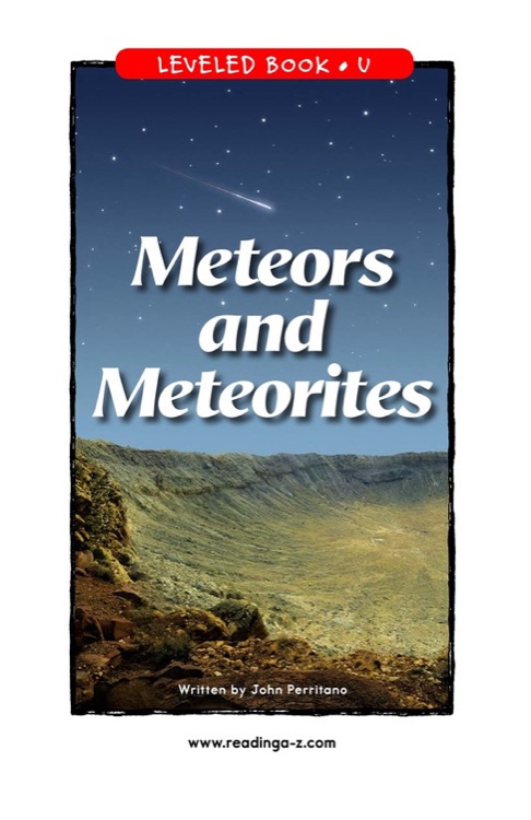 Meteors and Meteorites (RAZ U)