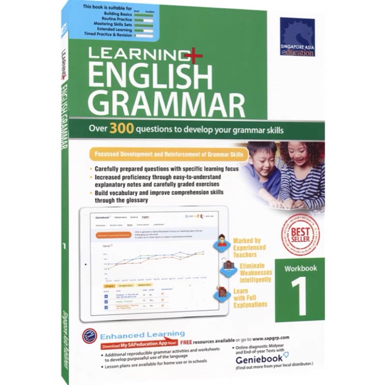 Learning English Grammar Workbook 1