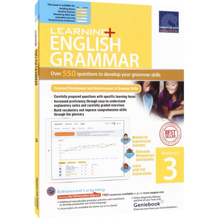 Learning English Grammar Workbook 3