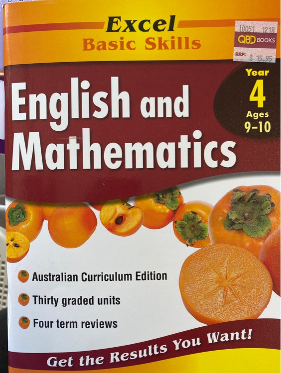 Excel Basic Skills: English and Mathematics Year 4