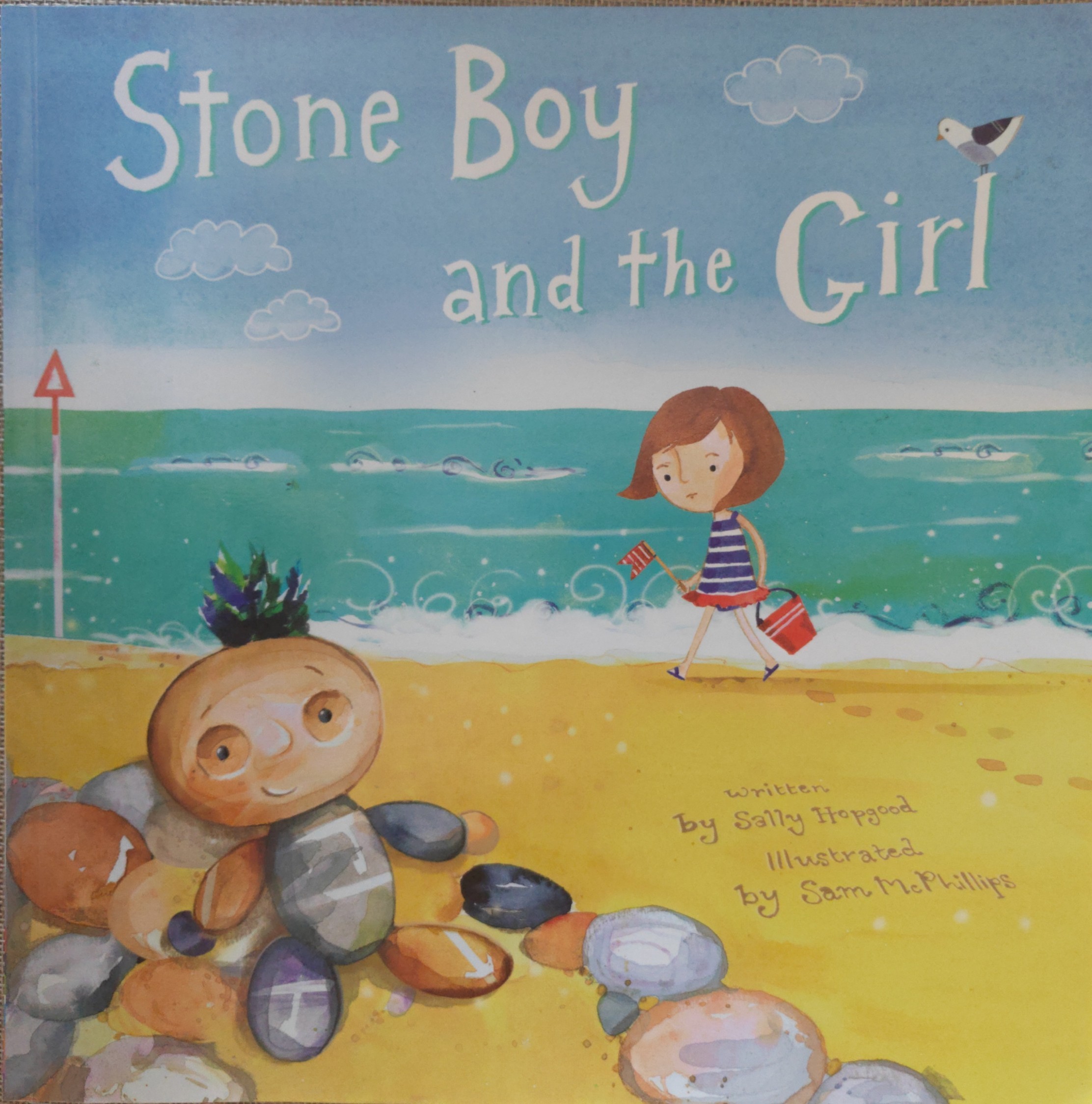 Stone boy and the girl