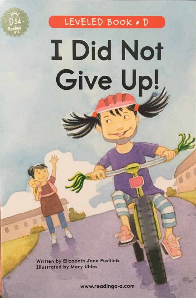 I Did Not Give Up!