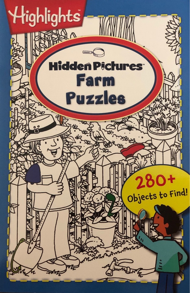 Hidden Pictures Farm Puzzles