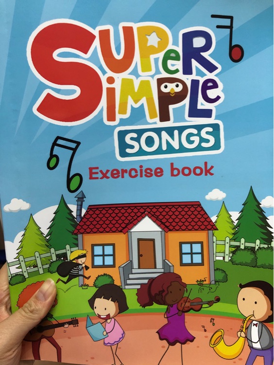 Super simple songs exercise book