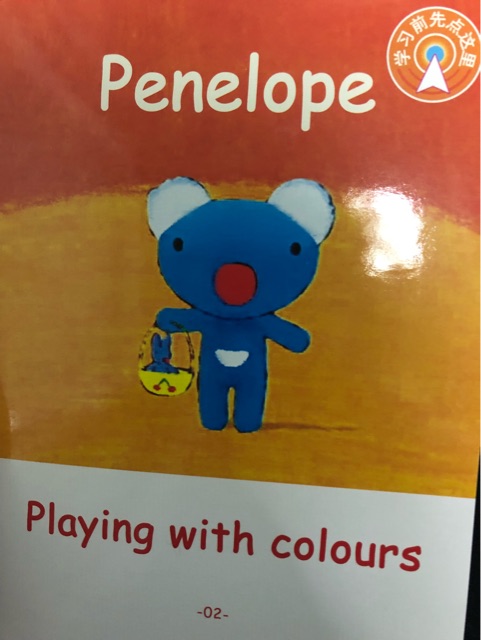 Penelope play with colors