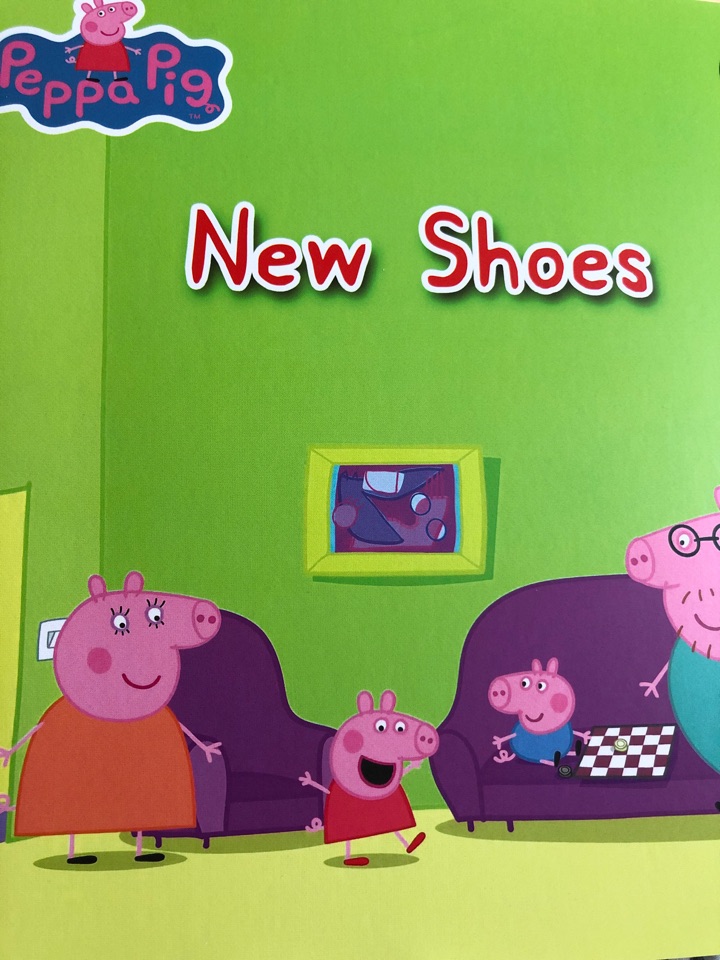 小豬佩奇 peppa pig 動(dòng)畫版第一季：New Shoes