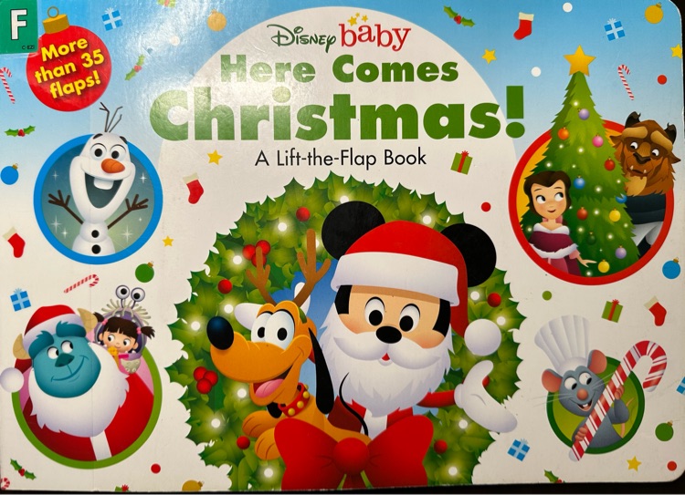 Here Comes Christmas! a lift-the-flap book