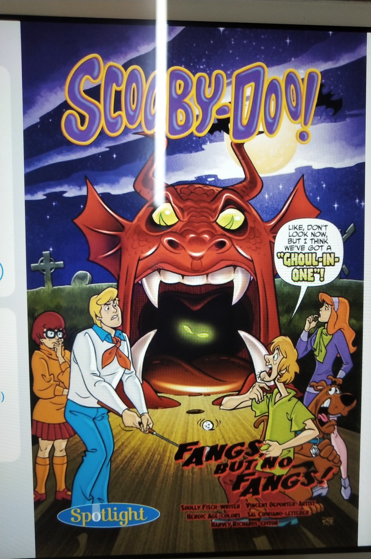 scooby-doo in fangs