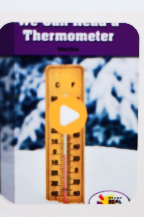 we can read a thermometer