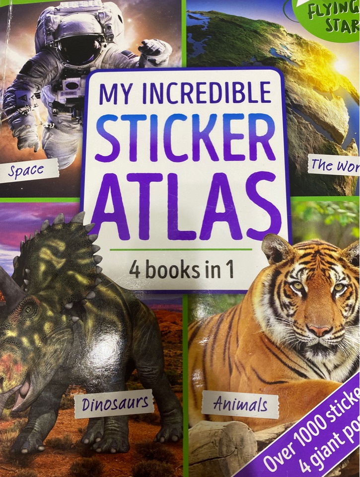 My incredible sticker atlas