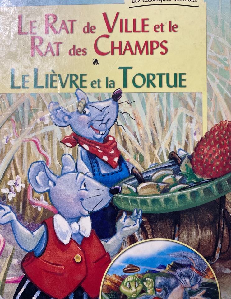 Le rat de ville et al rat des champs