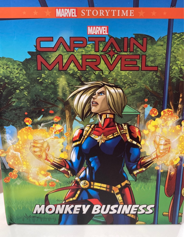 Marvel story time - capital marvel monkey business