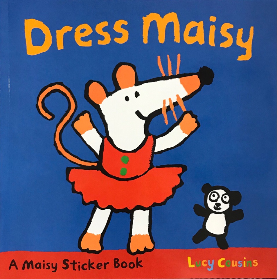 小鼠波波橙盒: Dress Maisy(貼紙書)