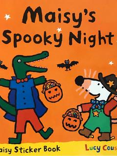 小鼠波波橙盒: Maisy's Spooky Night(贴纸书)