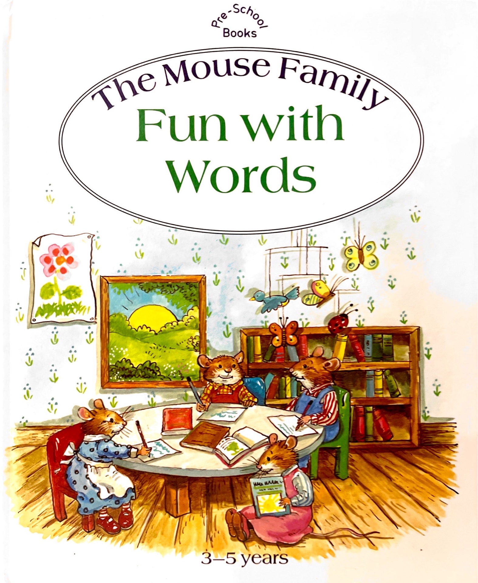 The mouse family fun with words.