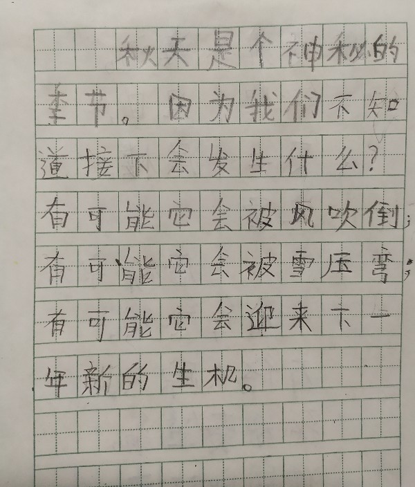 關(guān)于秋天的寫作