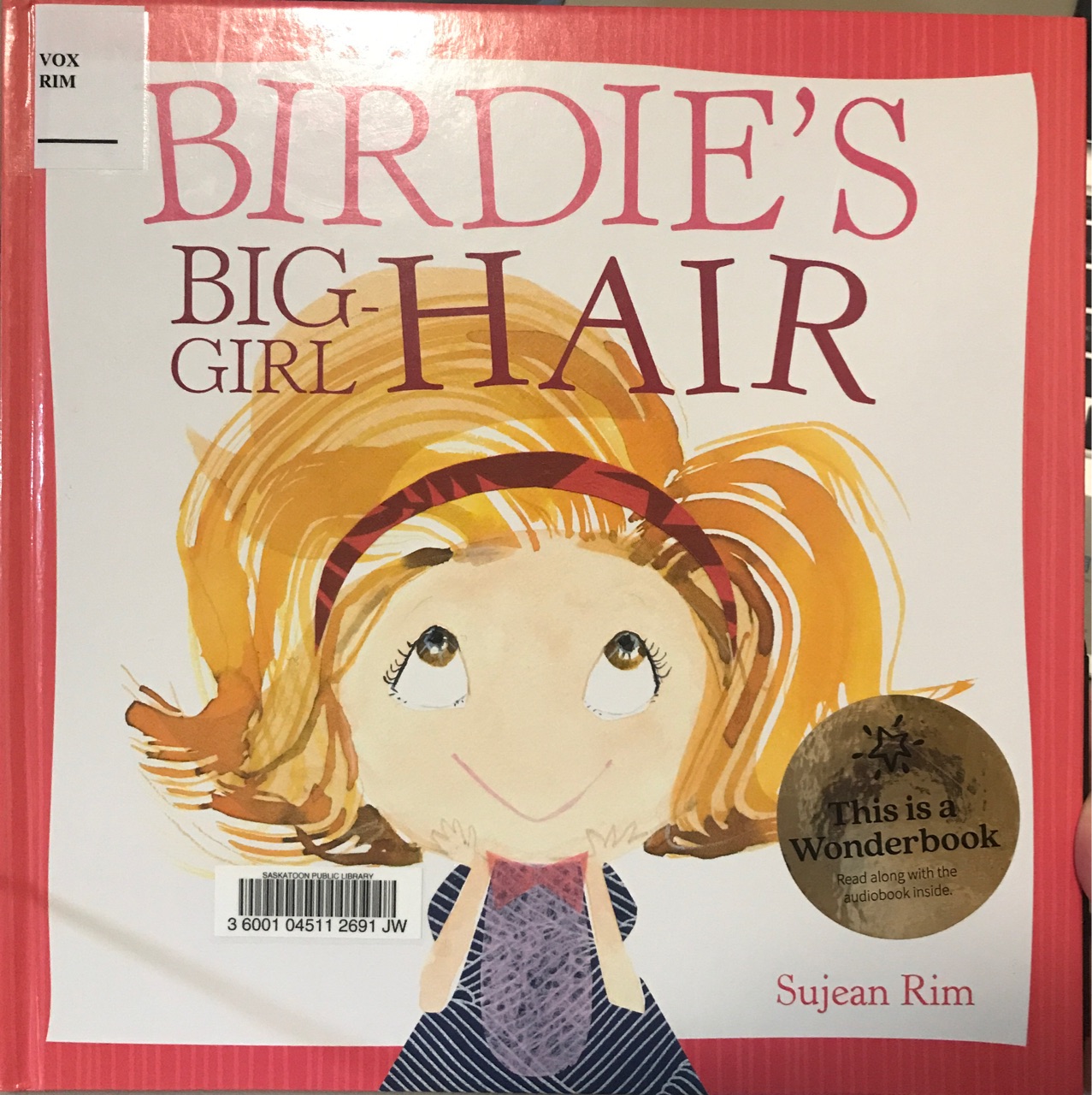 Birdie's big-girl hair