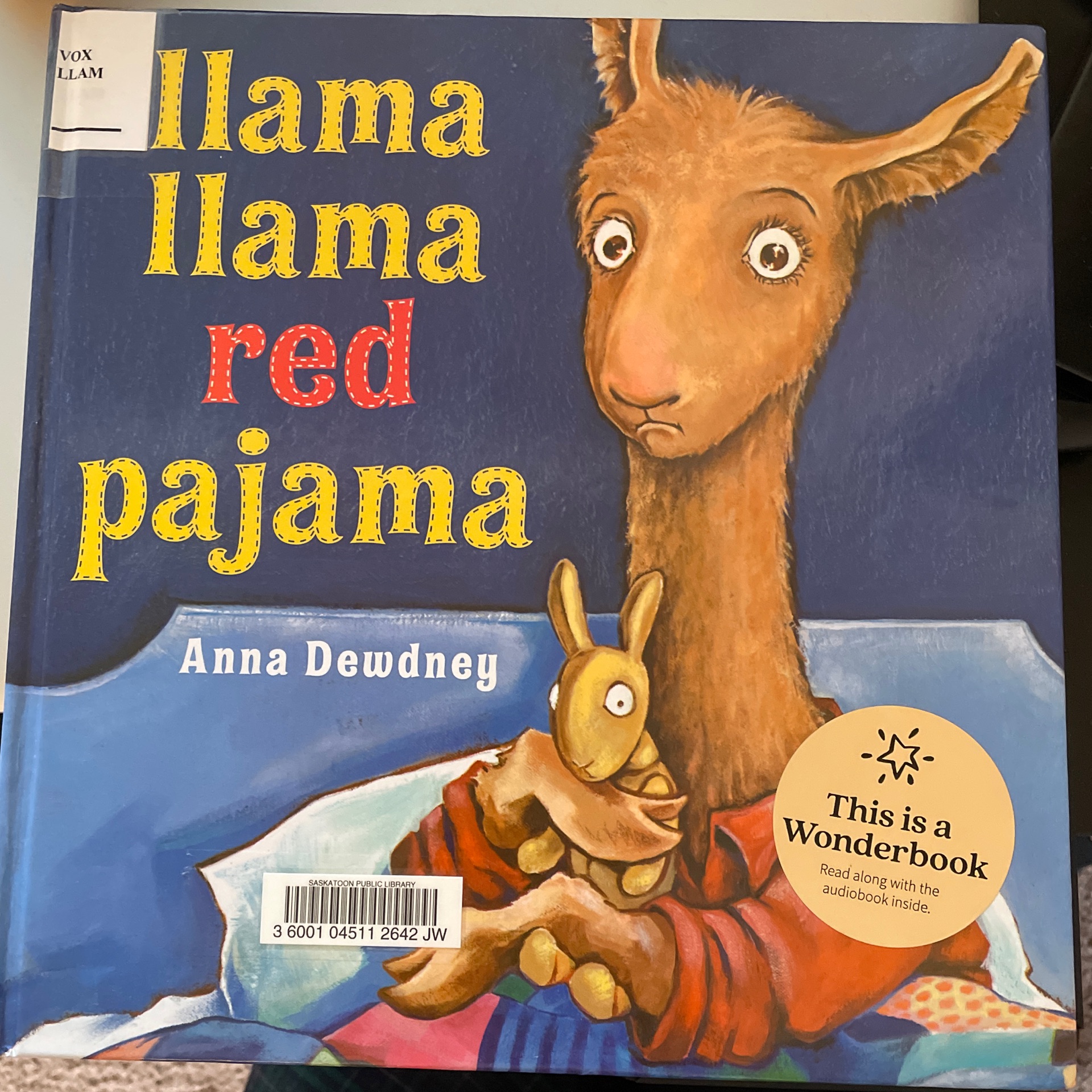 Llama Llama red pajama