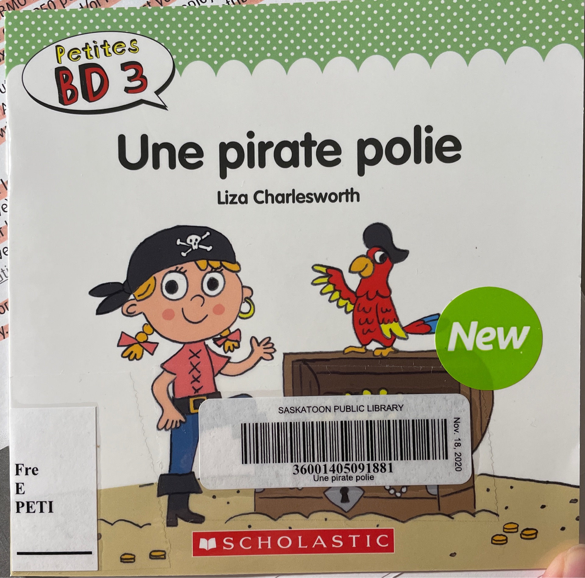 Une pirate polie