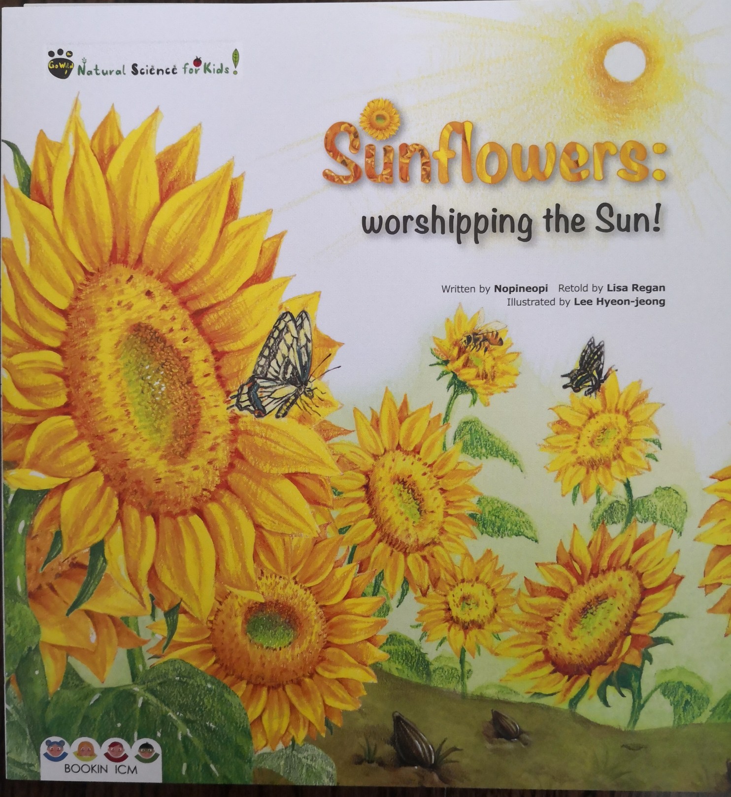 Sunflowers: worshiping the Sun!