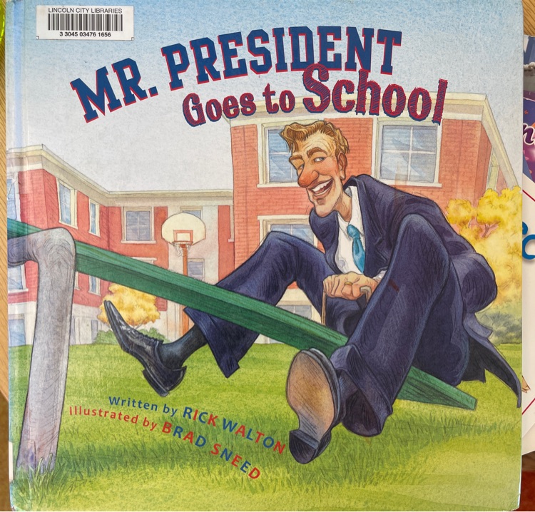 Mr. President goes to school