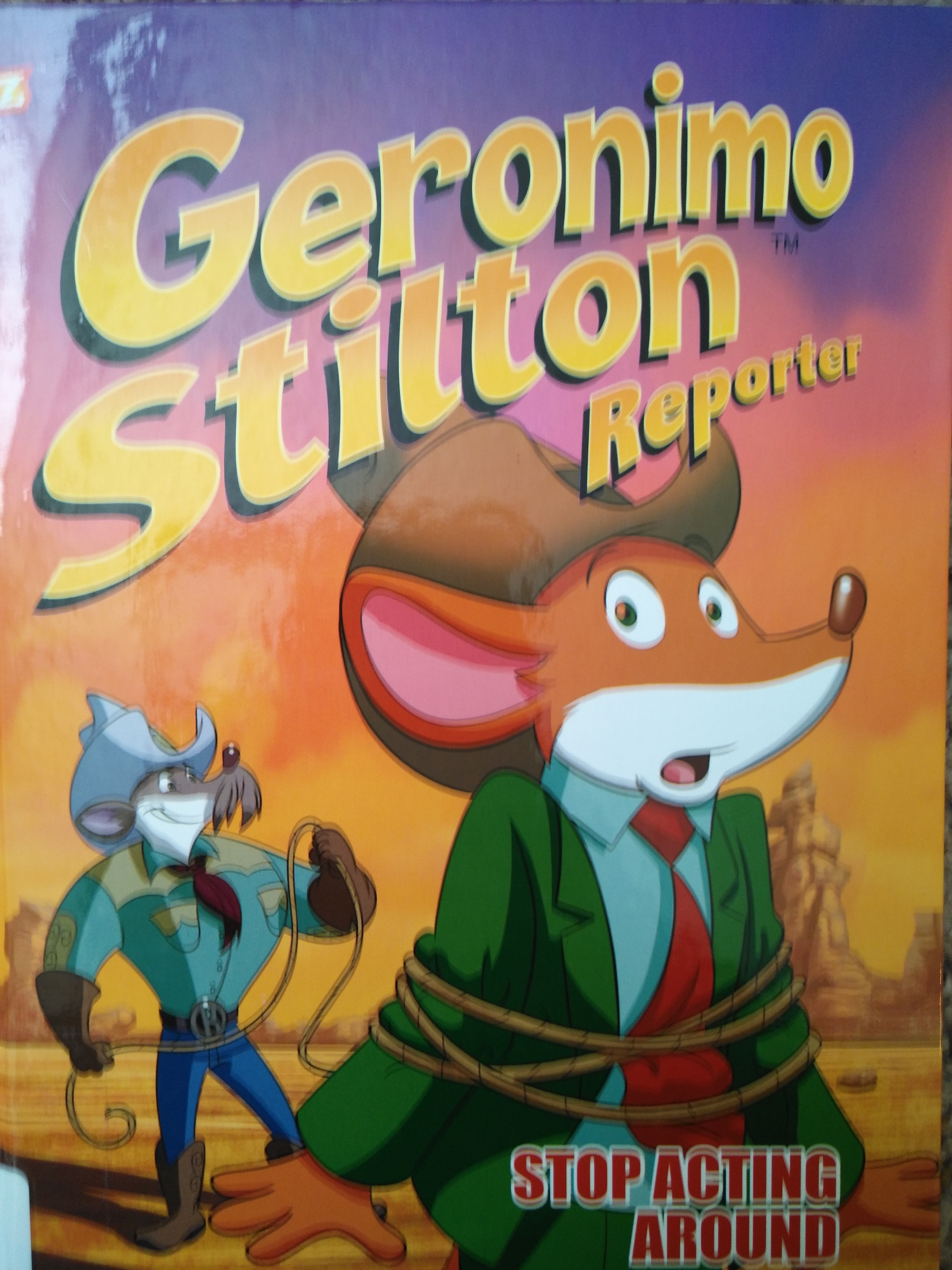 Geronimo Stilton Reporter: Stop Acting around