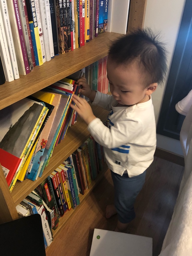 胡里奧又在拆書架