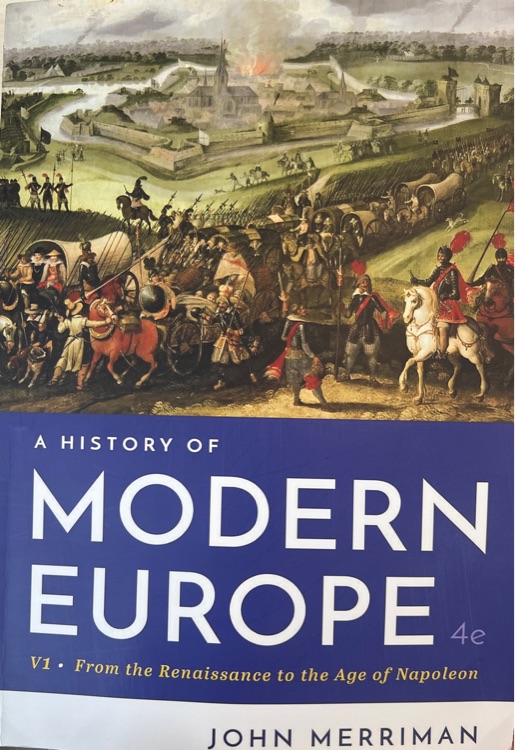 A History of Modern Europe