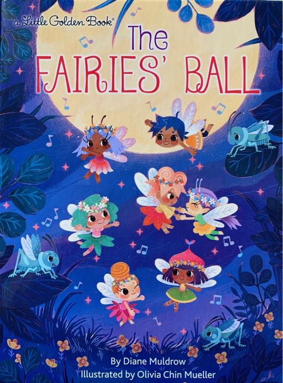 英文原版 The Fairies' Ball 仙女舞會 蘭登金色童書 小金書 Little Golden Book 0-1-3-5歲幼兒啟蒙圖畫書