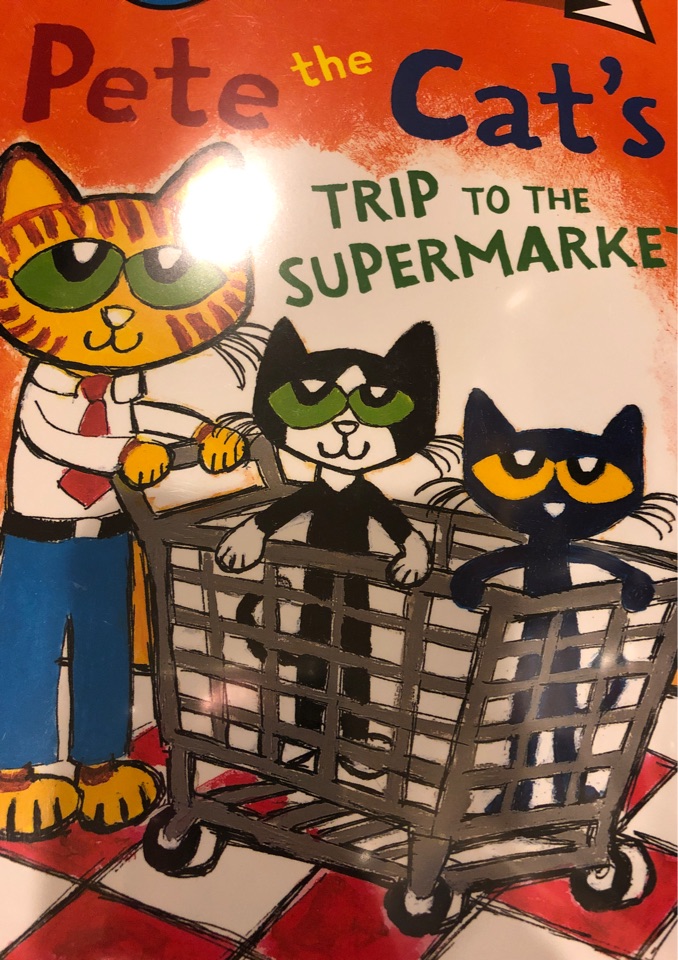 Pete the cat's trip to the supermarket