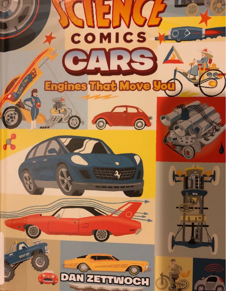 Science comic cars engines that's move you