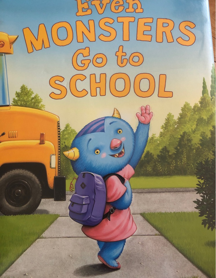 Even monster go to school