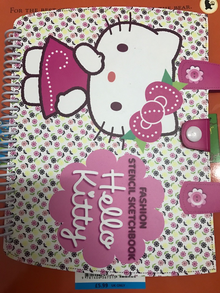 HelloKitty貼紙書