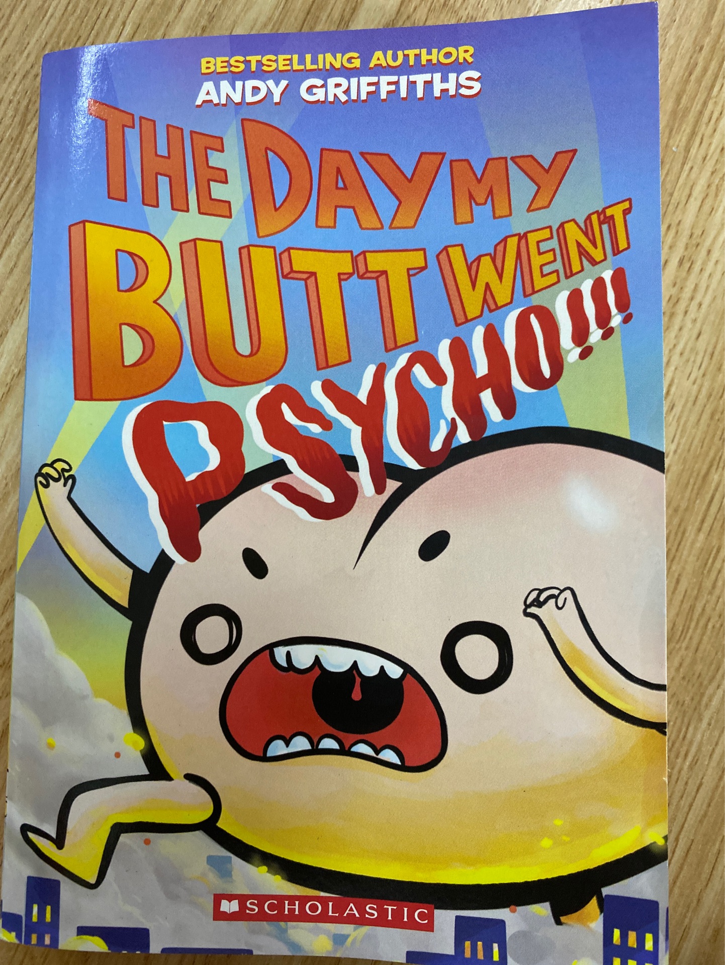 The Day My Butt Went Psycho 那天我的屁股發(fā)了神經(jīng)病 英文原版 進(jìn)口故事書