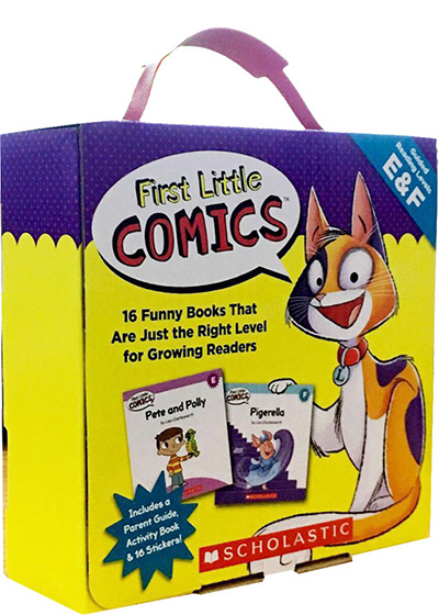 First Little Comics Parent Pack: Levels E & F