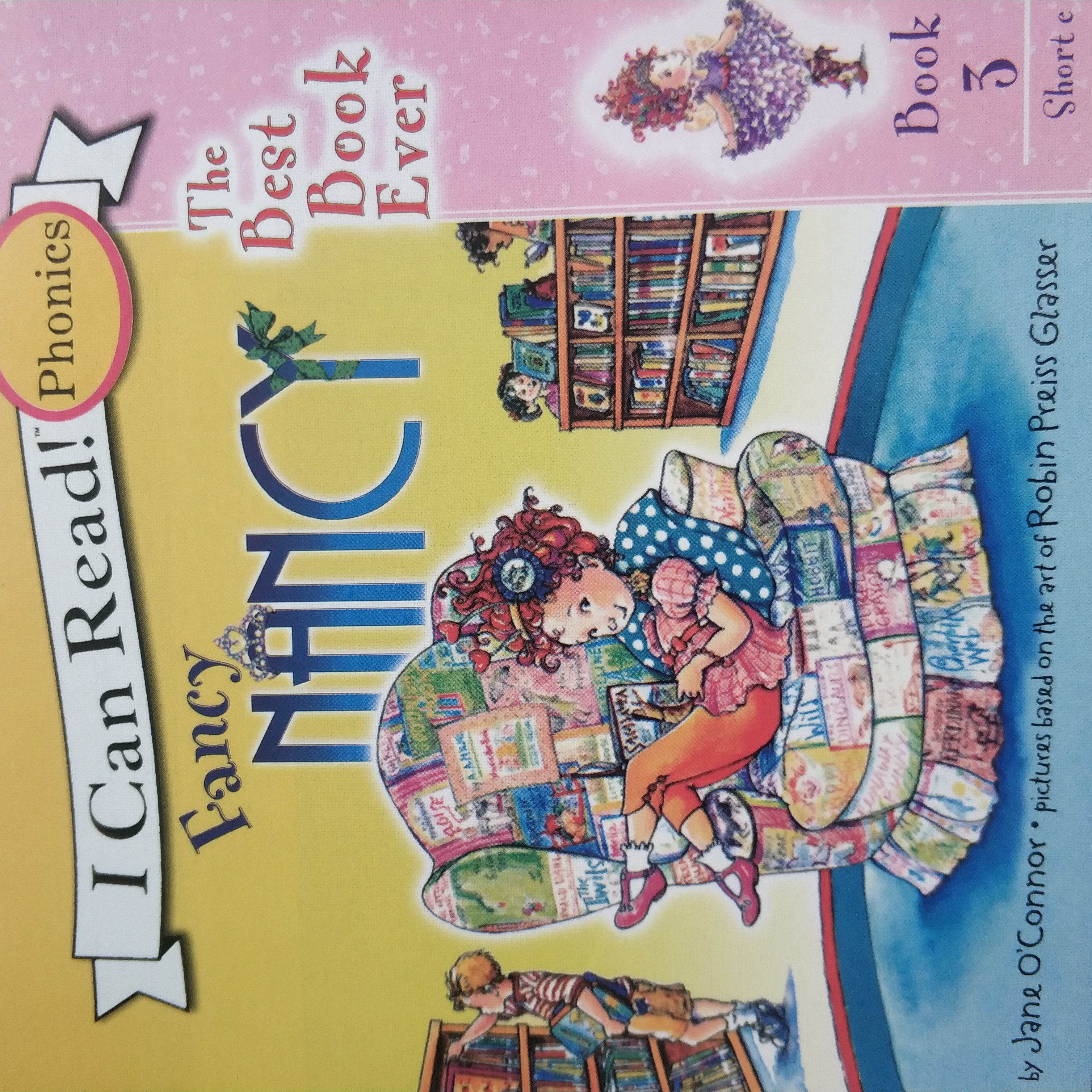 I Can Read Phonics: Fancy Nancy 3 -  The Best Book Ever