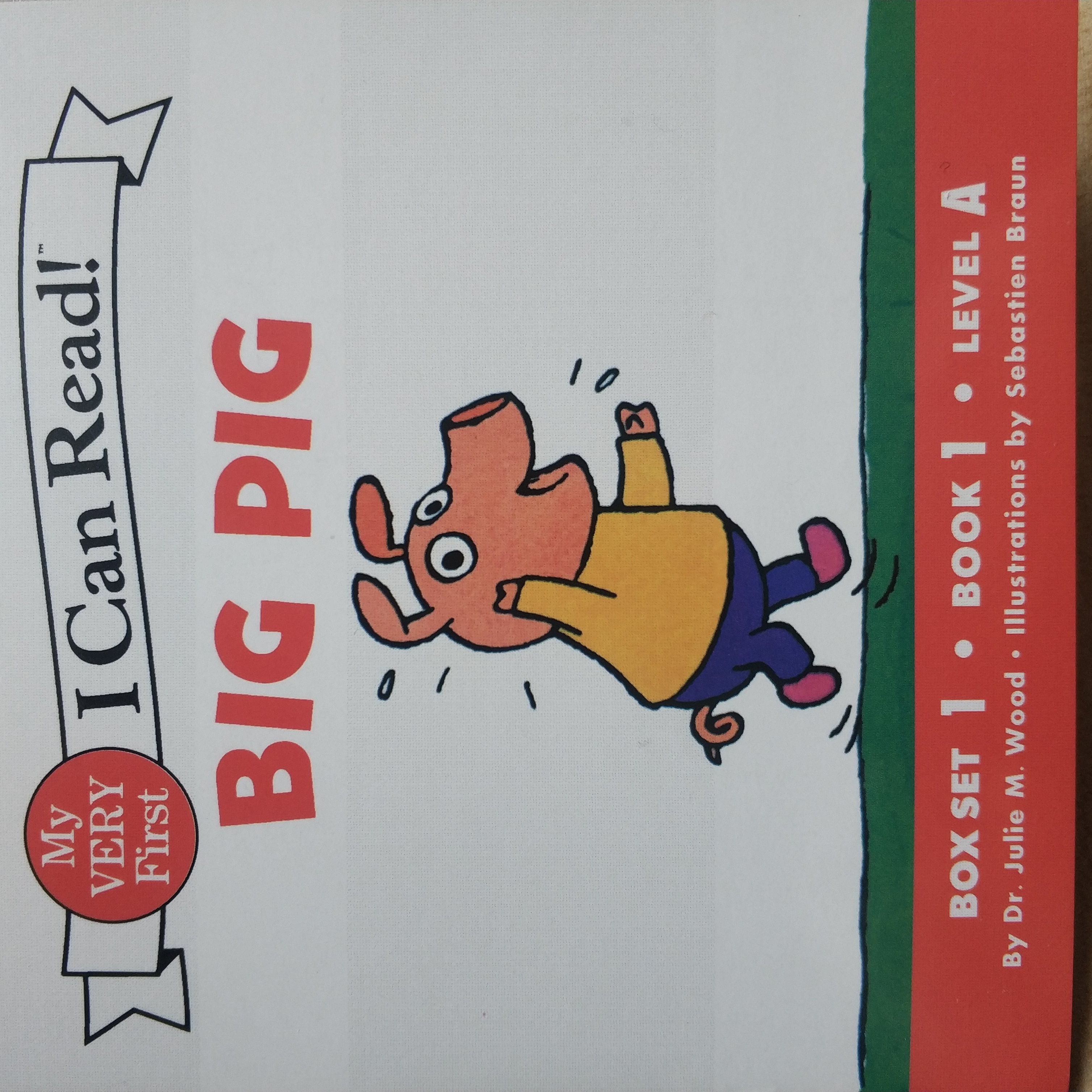 I Can Read Phonics: Box Set1·Book 1·level A -  Big Pig