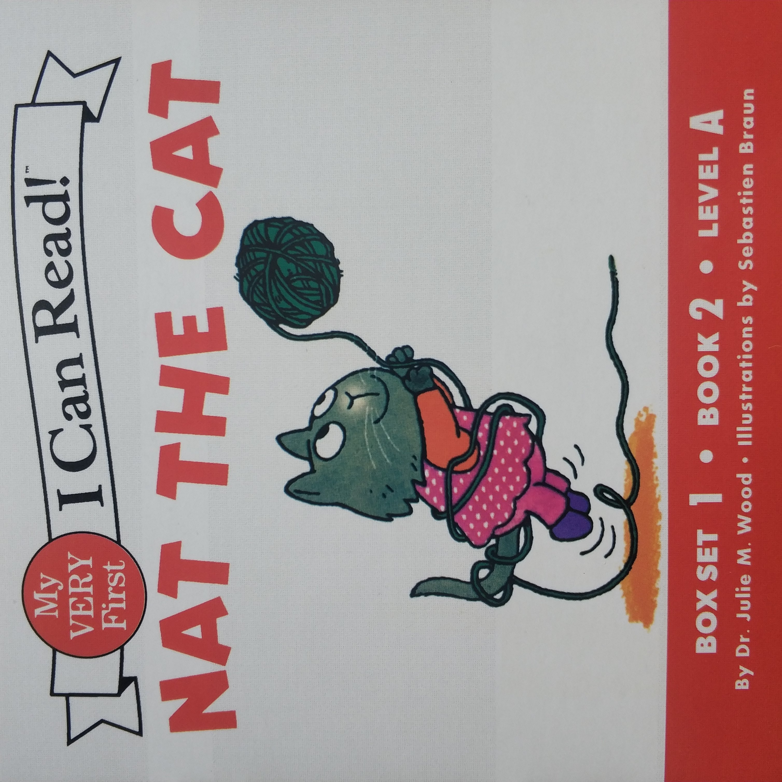 I Can Read Phonics: Box Set1·Book 2·level A -  Nat The Cat