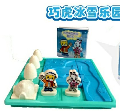 巧虎冰雪樂園附玩法卡