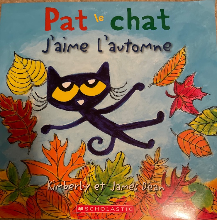 Pat le chat J'aime l'automne