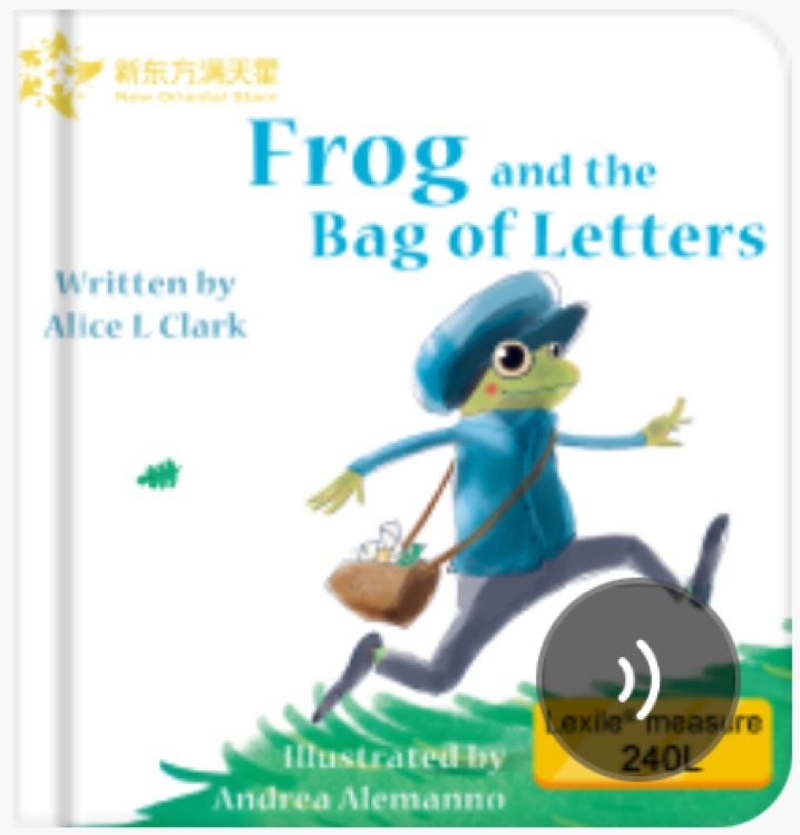 Frog and the bags of Letters