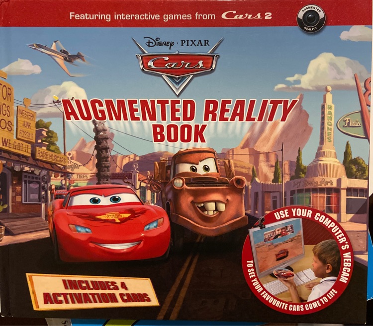 Augmented Reality Book-Disney Pixar Cars