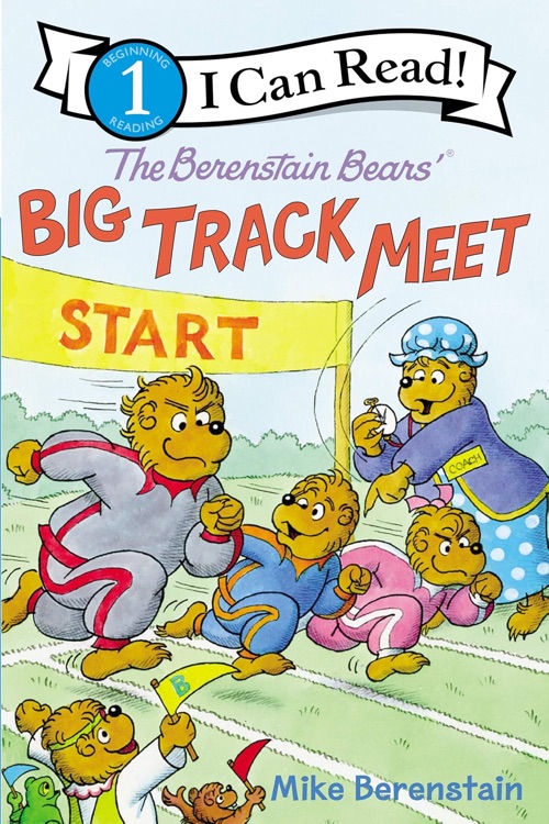 The Berenstain Bears' Big Track Meet (I Can Read Level 1)