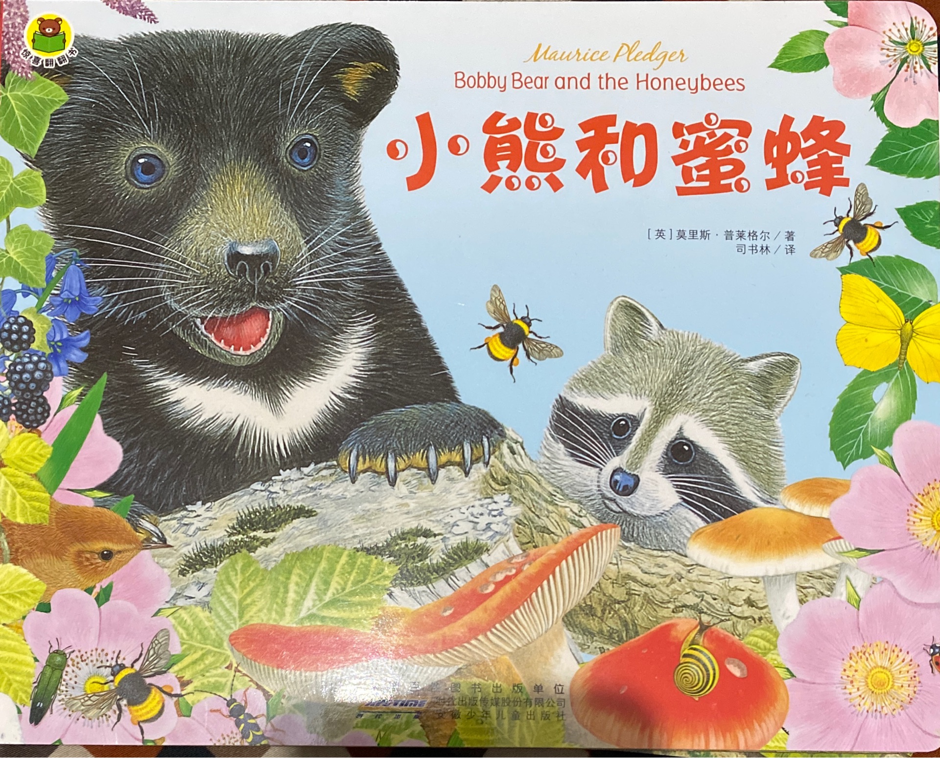 bobby bear and the honeybees小熊和蜜蜂