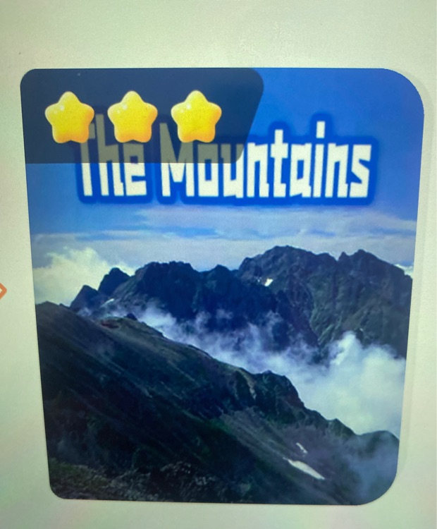 The mountains