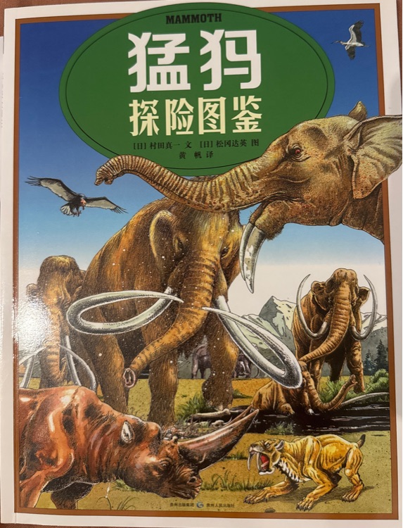 松岡達(dá)英·科學(xué)繪本: 猛犸探險(xiǎn)圖鑒