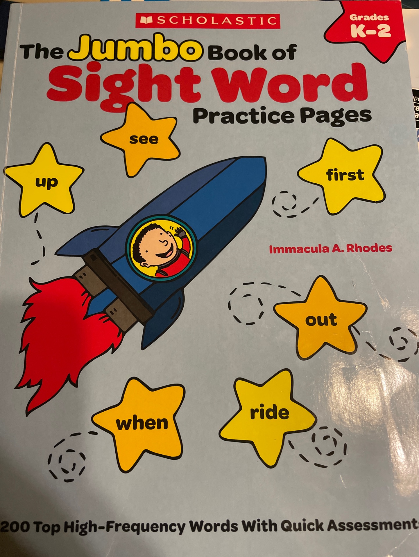 The The Jumbo Book of Sight Word Practice Pages: Super-Fun Reproducibles That Help Kids Read, Write, and Really Learn 200 Key High-Frequency Words (Learning Express)