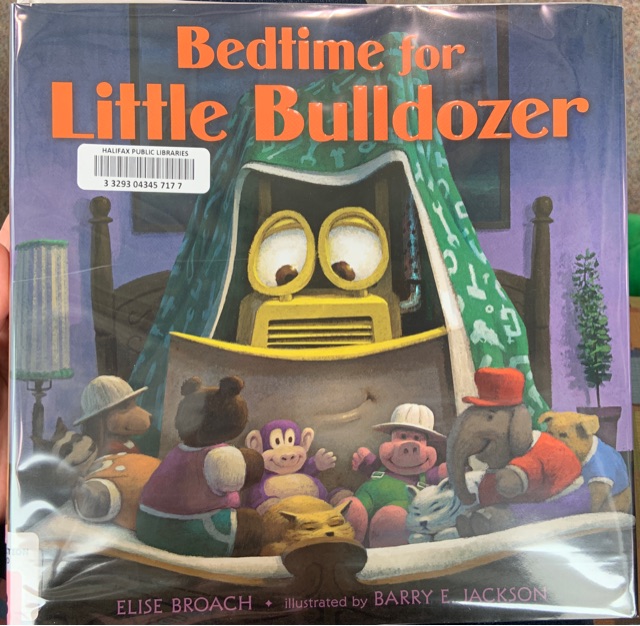 Bedtime for little bulldozer